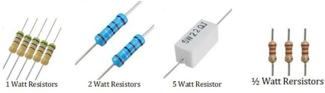 Resistor Wattage Calculator