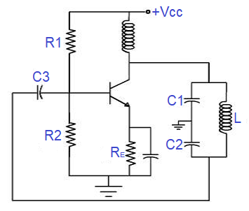 Colpitts Oscillator Calculator